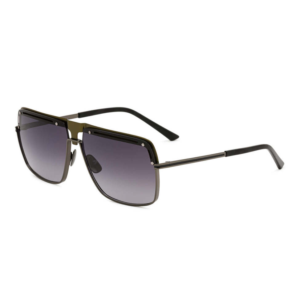 Sama ALBERTO Shiny Black Camo Eyeglasses 63mm